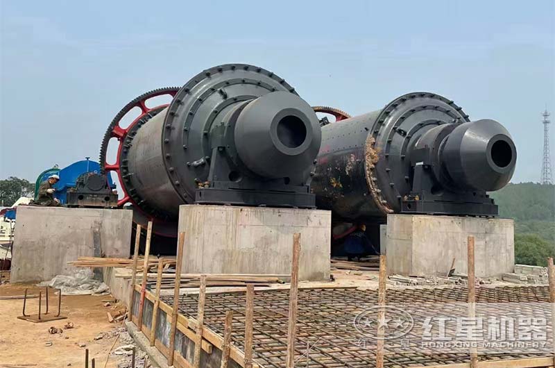 球磨機的安裝 球磨機的安裝