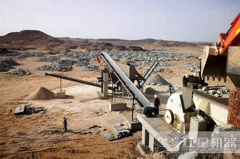 重錘式破碎機固定式碎石生產(chǎn)線 重錘式破碎機固定式碎石生產(chǎn)線